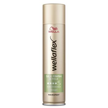 Лак для волосся Wellaflex Silk Finish&Hold ультрасильна фіксація 400мл