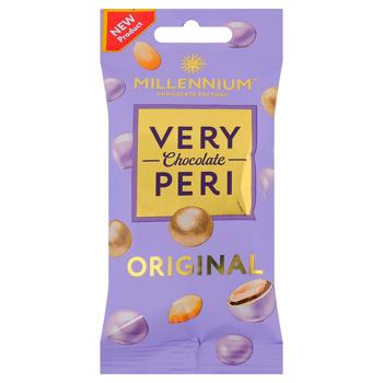 Millennium Very Peri Original Peanuts Dragee in Milk Chocolate and Colored Glaze 50g - buy, prices for EKO Market - photo 1