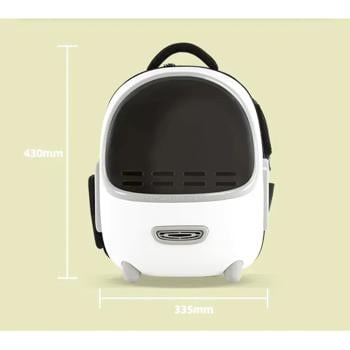 Lapka Backpack Carrier for Cats Up to 8kg 33.5x28x43cm White - buy, prices for MasterZoo - photo 4