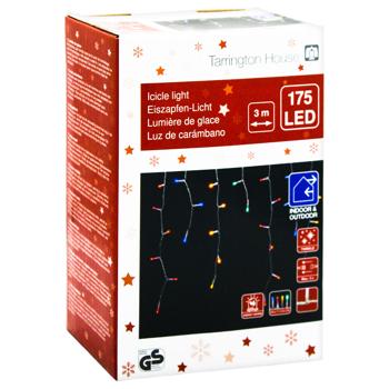 Tarrington House Multicolored Icicle Light 175LED - buy, prices for - photo 2