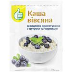 Kozhen den Oatmeal with sugar and blueberries 35g