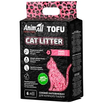 AnimAll Sakura Scented Soy Cat Litter 6l 2.6kg - buy, prices for MasterZoo - photo 1