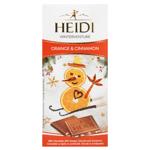 Шоколад Venture з апельсином та корицею Heidi 90г
