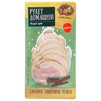 Z Pechi Homemade from Pork Boiled-Smoked 100g - buy, prices for Auchan - photo 1