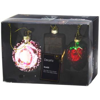 Decoris Sweets Pendant 7cm 3pcs