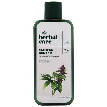 Шампунь для ослабленных волос Herbal Care Конопляное масло 330мл