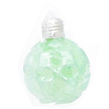 Green Textured Christmas Ball with Backlight 8cm