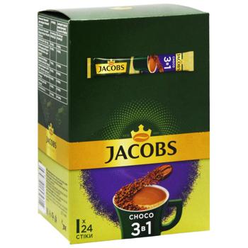 Напиток кофейный Jacobs 3в1 Choco растворимый 15г х 24шт - купить, цены на Auchan - фото 3