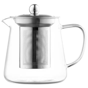 Заварник Ardesto Gemini Milano скляний 550мл AR1955ВGM - купити, ціни на Восторг - фото 1