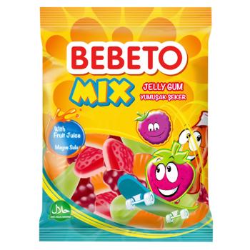 Жевательные конфеты Bebeto Ассорти 80г