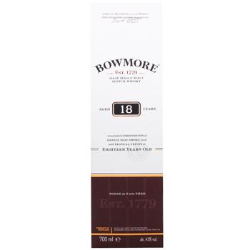 Виски Bowmore 18 лет 43% 0,7л - купить, цены на WINETIME - фото 4