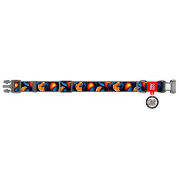 Waudog Nylon Dog Collar with QR Passport 33-49cm/25mm with Design of Oranges - buy, prices for MasterZoo - photo 2