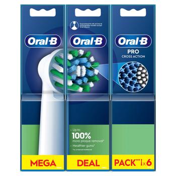 Насадки Oral-B Pro Cross Action для электрической зубной щетки 6шт - купить, цены на - фото 4