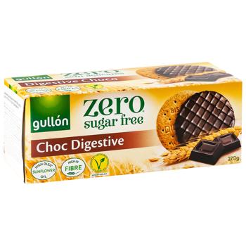Печенье Gullon Digestive шоколадное диабетическое 270г - купить, цены на Grono - фото 1
