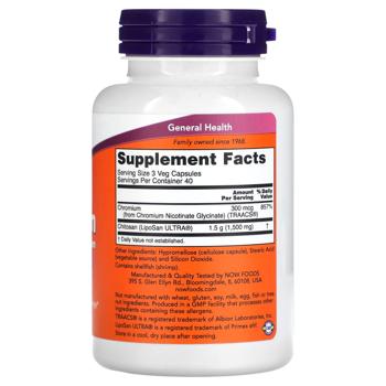 Now Foods Chitosan 500mg 120 capsules - buy, prices for Biotus - photo 2