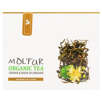 Mol'far With Linden Flower Organic Black Cypriot Tea 50g - buy, prices for COSMOS - photo 2