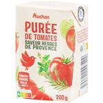 Auchan Tomato Paste with Provencal Herbs 99% 200g