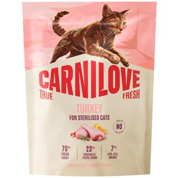 Carnilove True Fresh Dry Food with Turkey for Sterilized Cats 400g - buy, prices for MasterZoo - photo 1