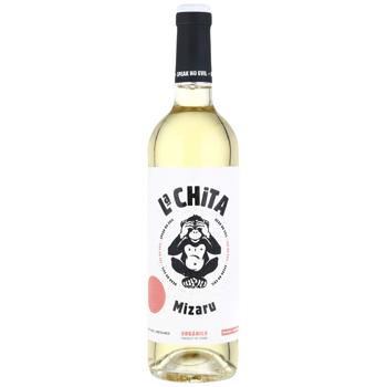 Вино La Chita Mizaru белое сухое 13,5% 0,75л - купить, цены на Эпицентр FOOD - фото 1