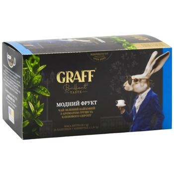 Чай зелений Graff Fashion Fruit 1,5г*20шт - купити, ціни на ЕКО Маркет - фото 2