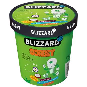 Blizzard Mango-Passion Fruit Sorbet Ice Cream with Coconut Milk 220g - buy, prices for Epicentr FOOD - photo 1