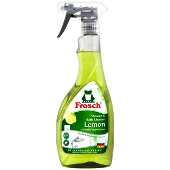 Засіб чистячий Frosch Лимон для ванни і душу 500мл - купити, ціни на КОСМОС - фото 1