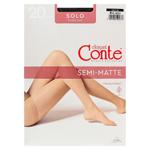 Колготи жіночі Conte Elegant Solo 20 Den р.4 Nero