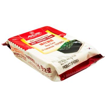 Чипси норі Akura зі смаком теріякі 4,5г - купити, ціни на Cупермаркет "Харків" - фото 2