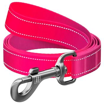 Повідець для собак Collar Waudog Nylon Mono M - рожевий - купить, цены на MasterZoo - фото 1