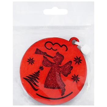 Angel Decorative Double-sided Pendant 8cm - buy, prices for Auchan - photo 3