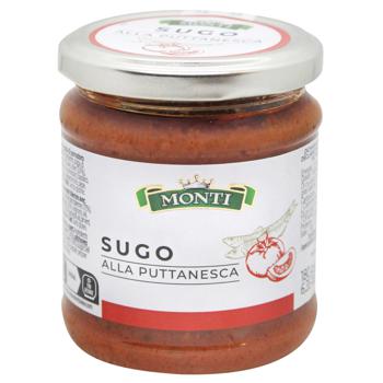 Monti Puttanesca Sauce 180g - buy, prices for NOVUS - photo 1