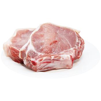 Котлета свиная натуральная охлажденная - купить, цены на Auchan - фото 1