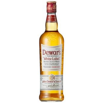 Віскі Dewar's White Label 40% 1л - купити, ціни на Ідеал - фото 1