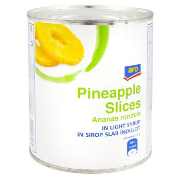 Aro Pineapple Slices 820g - buy, prices for METRO - photo 1