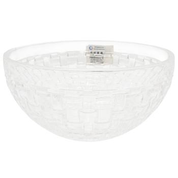 Crystal Transparent  Salad Bowl LXW128-2-1-64582 1300ml - buy, prices for COSMOS - photo 1
