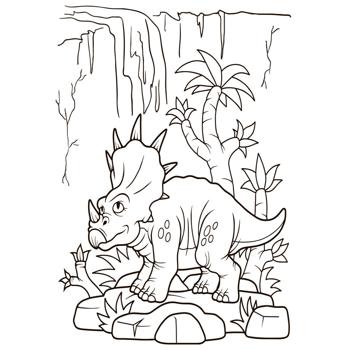 Раскраска 1Вересня Dinosaurs-2 12 страниц - купить, цены на - фото 3