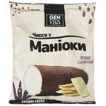 Чіпси з маніоки злегка підсолені (Наш імпорт) 40 г - купить, цены на КОСМОС - фото 1