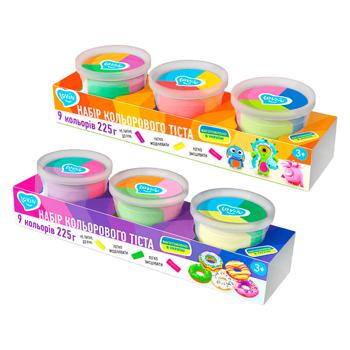Набор для лепки Lovin с тестом 9 цветов - купить, цены на Таврия В - фото 1