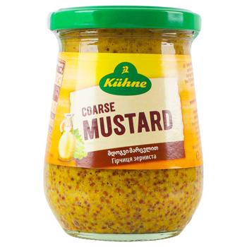 Горчица Kuhne зернистая 255г