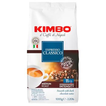 Kimbo Espresso Classico Coffee Beans 1kg - buy, prices for Auchan - photo 1