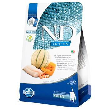Сухий корм для кошенят Farmina N&D Grain Free Ocean 300 г - асорті - купити, ціни на MasterZoo - фото 1