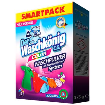 Der Waschkonig Color Washing Powder 375g - buy, prices for MegaMarket - photo 1