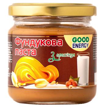 Паста фундукова Good Energy з арахісом 180г - купити, ціни на МегаМаркет - фото 2