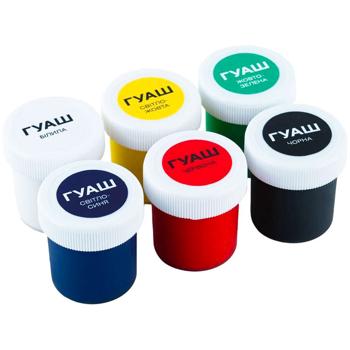 Гуаш Kite Classic 6 кольорів - купити, ціни на За Раз - фото 4