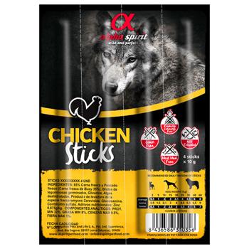 Alpha Spirit Sticks Dog Snack with Chicken 40g - buy, prices for MasterZoo - photo 3