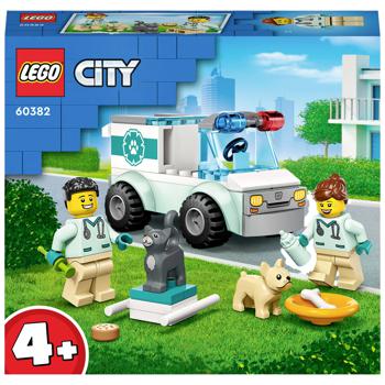 Lego City 60382 Vet Van Rescue Building Set - buy, prices for COSMOS - photo 3