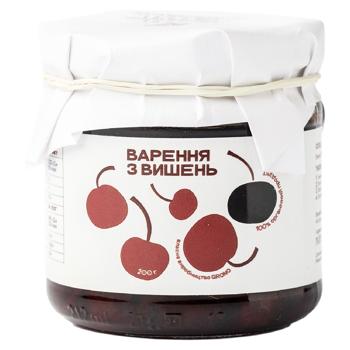 Варення з вишні 200г GRONO - купить, цены на Grono - фото 1