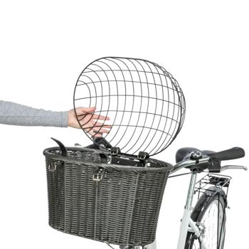 Trixie Front Bicycle Basket корзина на велосипед для собак 44x41x34 см - антрацит - купити, ціни на MasterZoo - фото 6