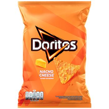 Doritos Nacho Cheese Flavored Corn Chips 90g - buy, prices for Torba - photo 1