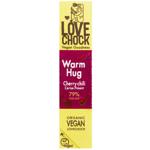 Lovechock Warm Hug Vegan Organic Chocolate with Cherries and Cayenne Pepper 79% 40g